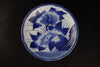 BLUE AND WHITE PORCELAIN PEONY PATTERN PLATE - TLS Living