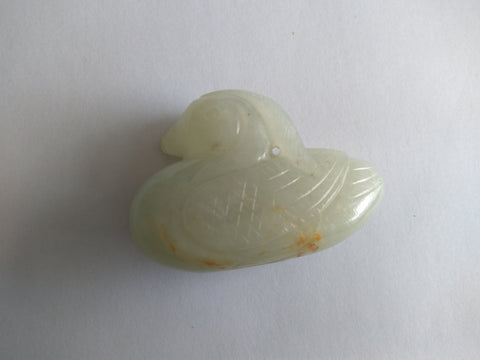 Fine Jade Mandarin duck from the Qing Dynasy - TLS Living
