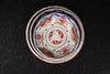 Imari vintage porcelain nesting bowls in red, blue, and green with botanic and plaid pattern - TLS Living