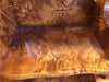 Antique horse chestnut burl wood open display and storage cabinet - TLS Living