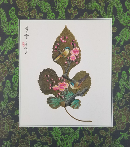 LEAF PAINTING BY MING KONG - TLS Living